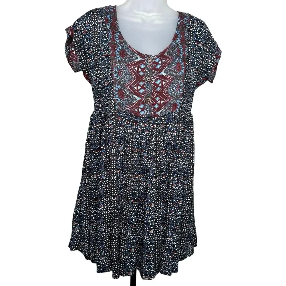 Free People Sundown Babydoll Mini Dress - Picture 3 of 7